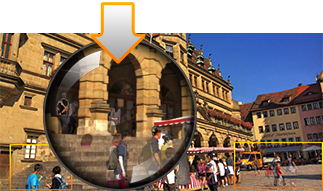 Without HDR Darkroom's Ghost Reduction