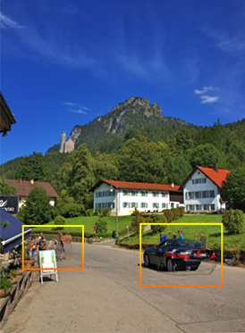 Without HDR Darkroom's Ghost Reduction