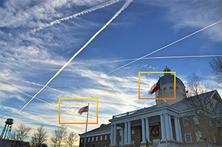 Without HDR Darkroom's Ghost Reduction